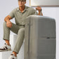 32 Inch Ceramic PP Lightweight Luggage Bags with Spinner Wheels