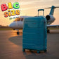 32 Inch Ceramic PP Lightweight Luggage Bags with Spinner Wheels