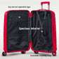 Medium Size 24-Inch Unbreakable Ceramic PP Luggage with Spacious Interior and Free Backpack Combo.