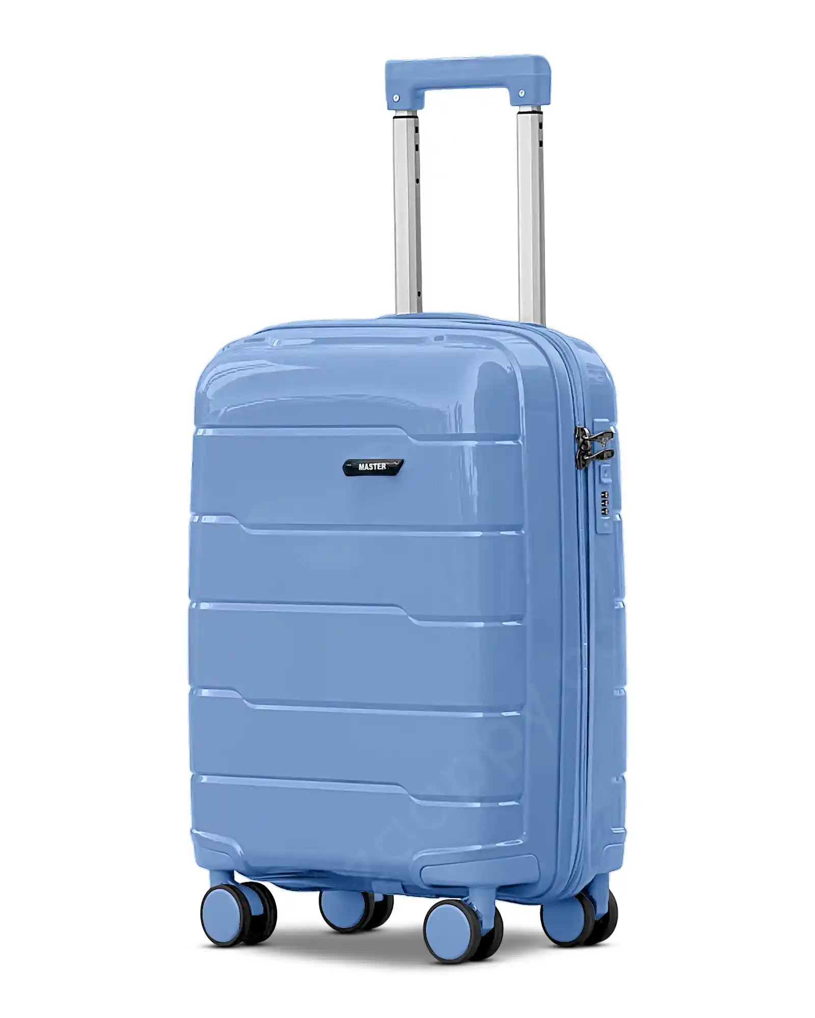 Ceramic Smooth PP Lightweight Unbreakable Luggage Bags with Double Spinner Wheels | 20, 24, 28, 32 Inches
