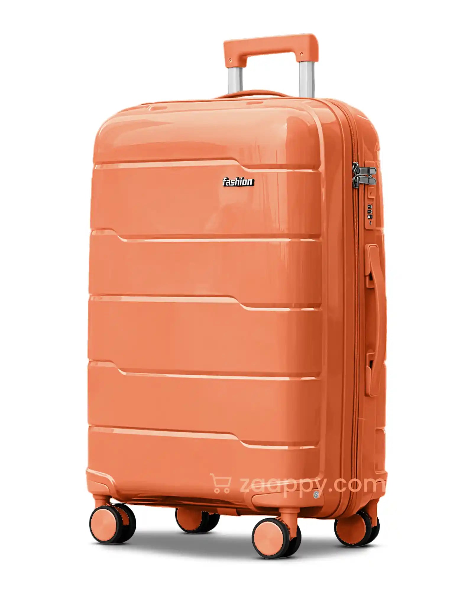 Ceramic Smooth PP Lightweight Unbreakable Luggage Bags with Double Spinner Wheels | 20, 24, 28, 32 Inches