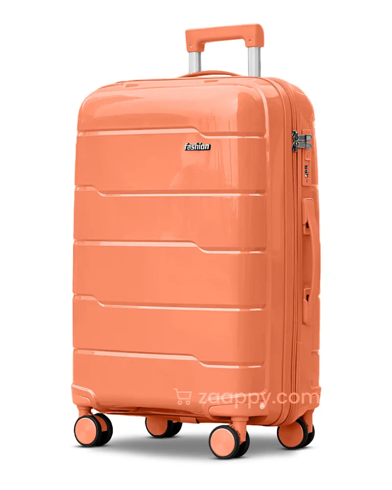 Ceramic Smooth PP Lightweight Unbreakable Luggage Bags with Double Spinner Wheels | 20, 24, 28, 32 Inches
