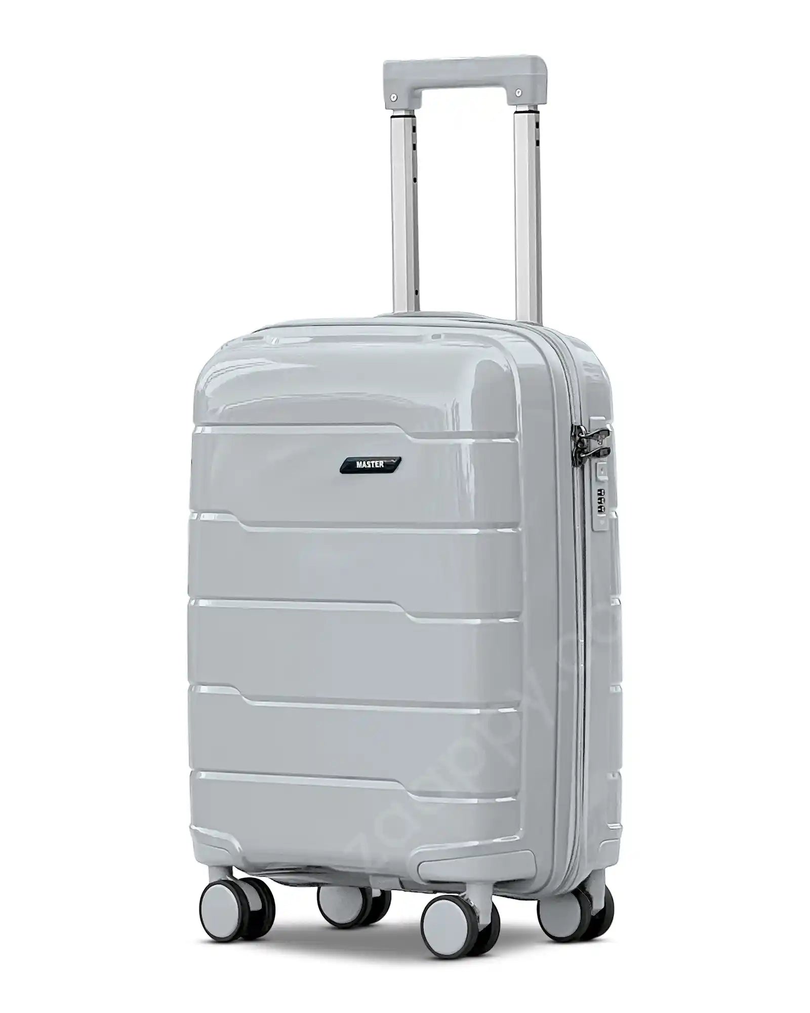 Ceramic Smooth PP Lightweight Unbreakable Luggage Bags with Double Spinner Wheels | 20, 24, 28, 32 Inches
