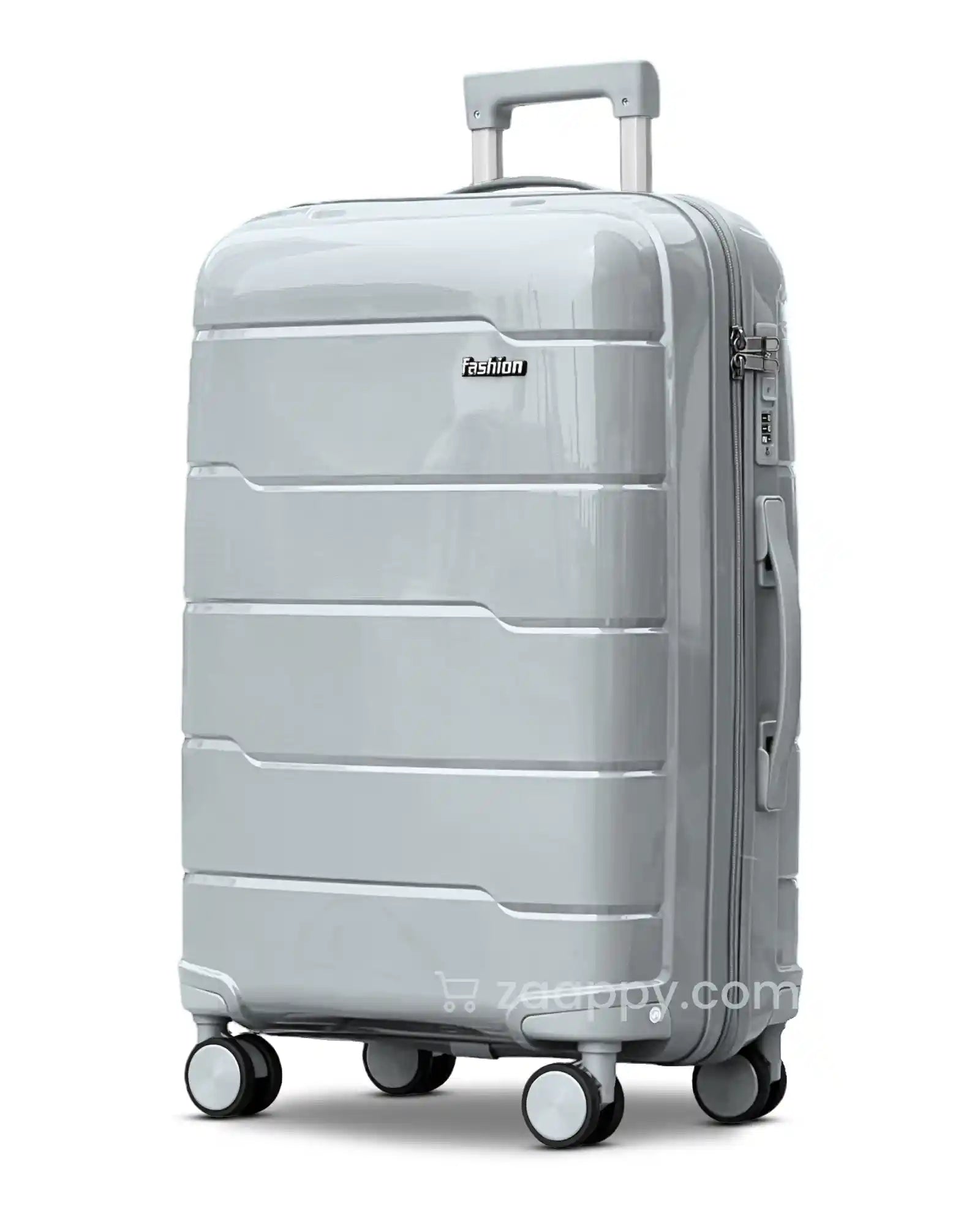Ceramic Smooth PP Lightweight Unbreakable Luggage Bags with Double Spinner Wheels | 20, 24, 28, 32 Inches