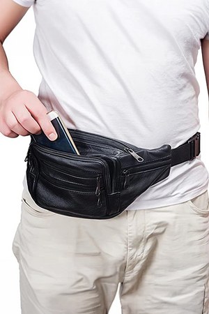 Chest Belt Bag Black | Classic Belt Bag