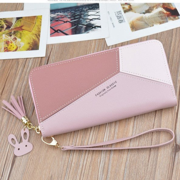 Fashion Classic Wallet For Women | Card Holder Double Zipper Long Purse