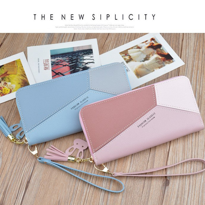 Fashion Classic Wallet For Women | Card Holder Double Zipper Long Purse