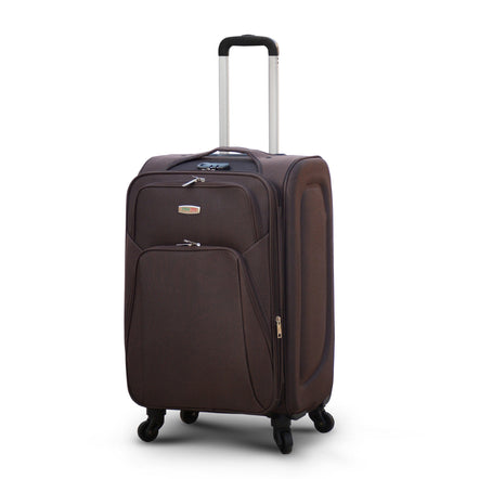 20 Inch SJ JIAN 4 Wheel Lightweight Soft Material Carry On Luggage Bag