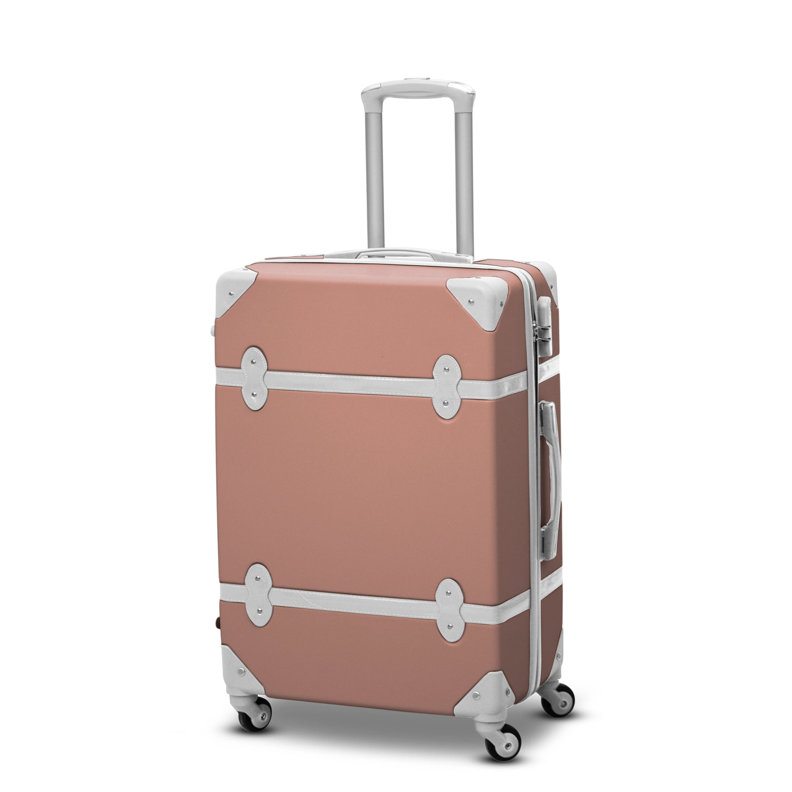 Corner Guard ABS Lightweight Luggage Bag with Spinner Wheel | 4 Piece Set 7, 20, 24 and 28 Inches