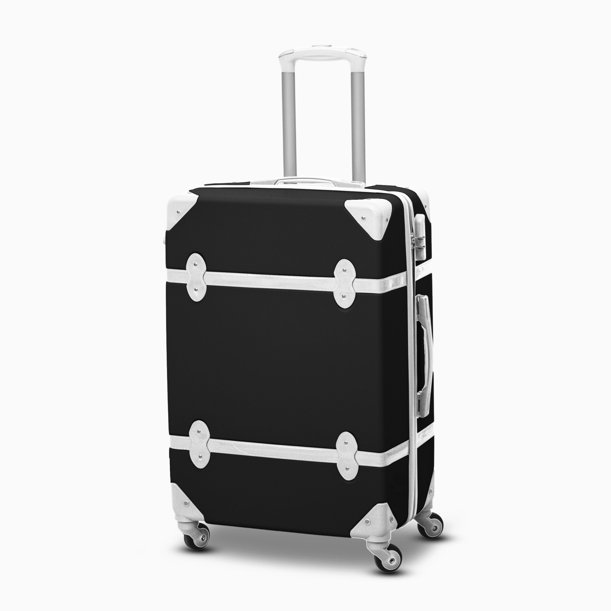 Corner Guard ABS Lightweight Luggage Bag with Spinner Wheel | 4 Piece Set 7, 20, 24 and 28 Inches