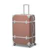 28 Inch Corner Guard ABS Lightweight Classic Vintage Luggage Bag with Spinner Wheels