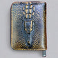 Genuine Leather Crocodile Pattern Men's Wallet | Bifold Zipper Card Holder Purse Zaappy