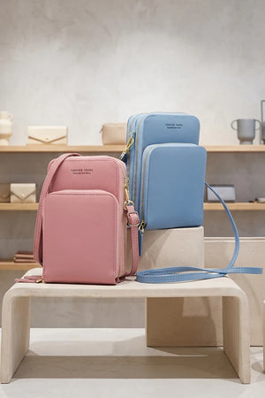 Cross Body Fashion Bag | 3 Zipper Sling Bag