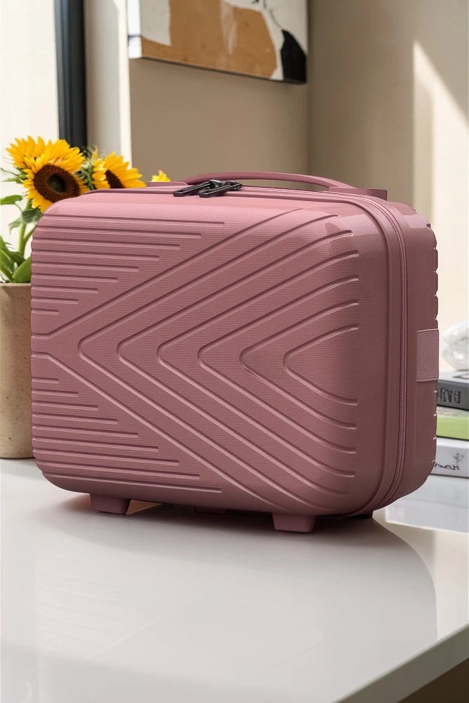 Crossline PP Beauty Case Lightweight Cosmetic Organizer Box