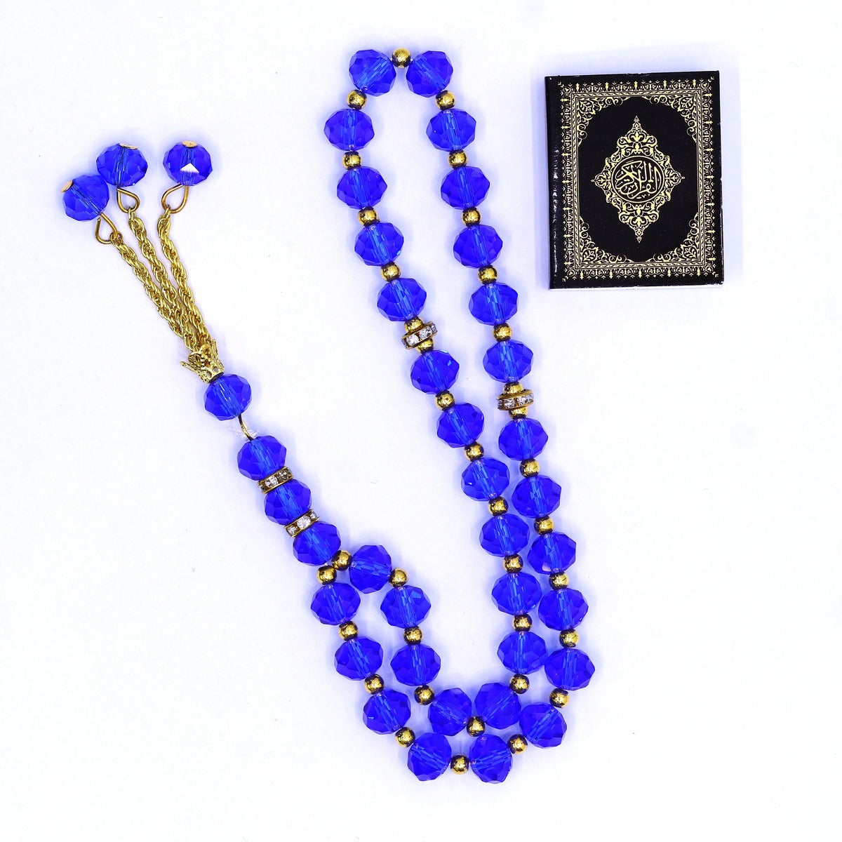 Buy Large Tasbeeh Shiny Crystal Prayer Beads – Zaappy.com