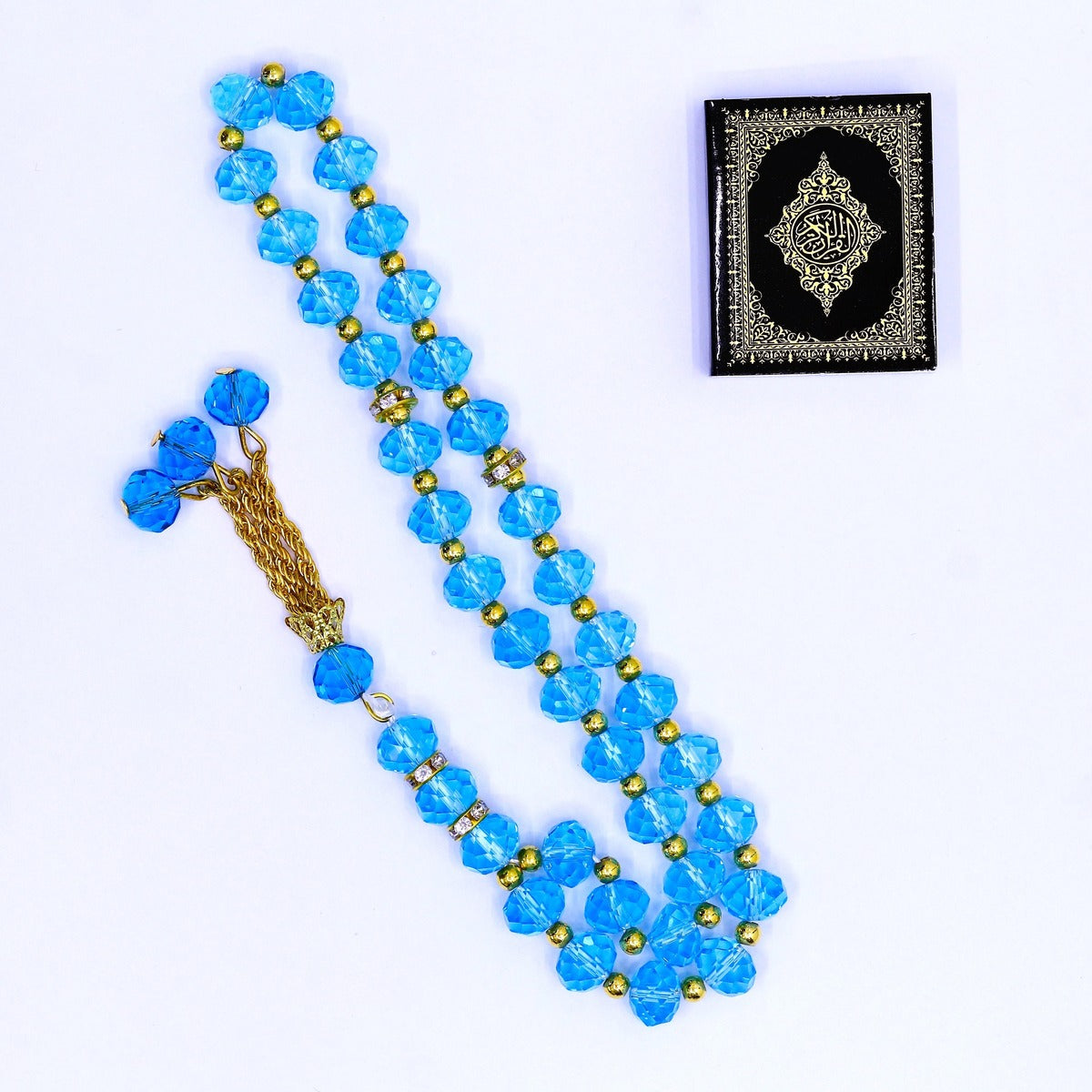 Buy Large Tasbeeh Shiny Crystal Prayer Beads – Zaappy.com