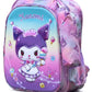 Cute Magic Printed Kids 14 Inch School Bag with Pencil Pouch, 4-12 Years With Adjustable Strap Buckle
