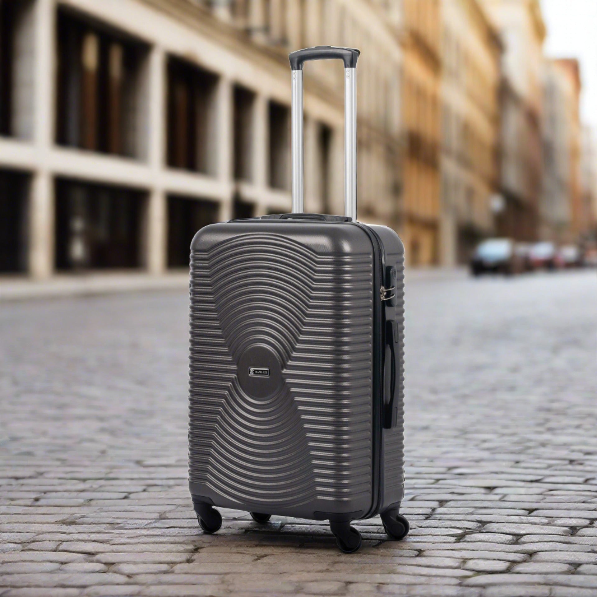 24 Inch Infinity ABS Lightweight Travel Luggage Bag With Spinner Wheel