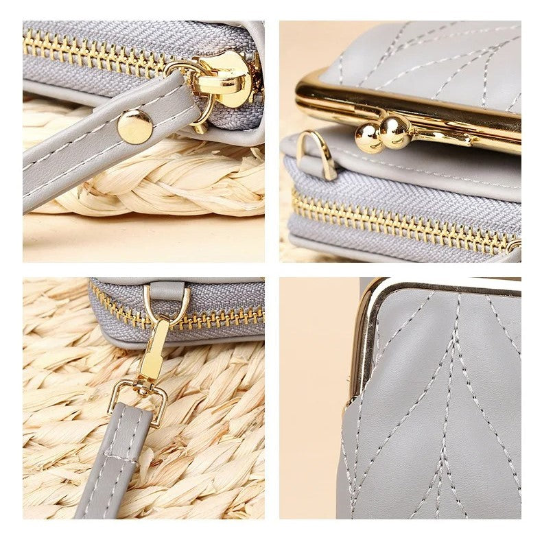 Women Fashion Sling Wallet | Mini Crossbody Mobile Phone Pouch Bag