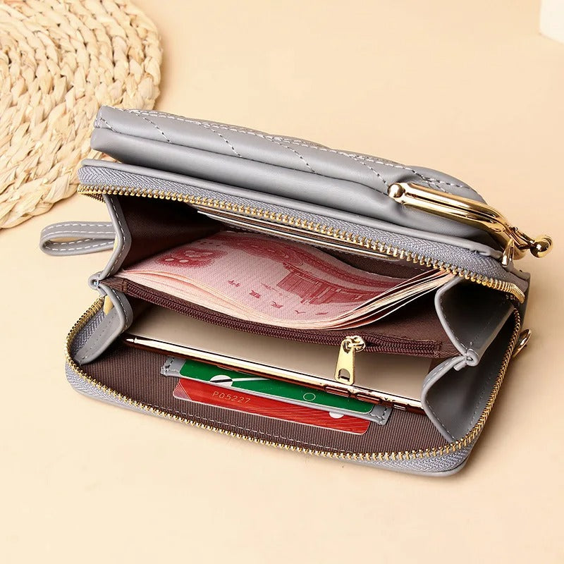 Women Fashion Sling Wallet | Mini Crossbody Mobile Phone Pouch Bag