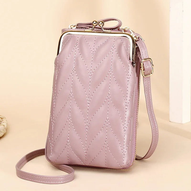 Women Fashion Sling Wallet | Mini Crossbody Mobile Phone Pouch Bag