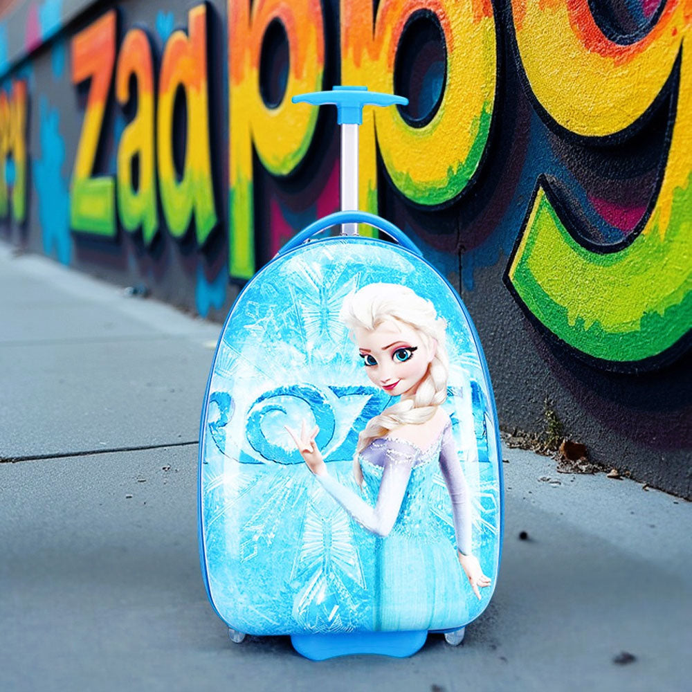 disney frozen cute luggage for girls Buy Disney Frozen Elsa Spider-Man 16" Kids Trolley Luggage –