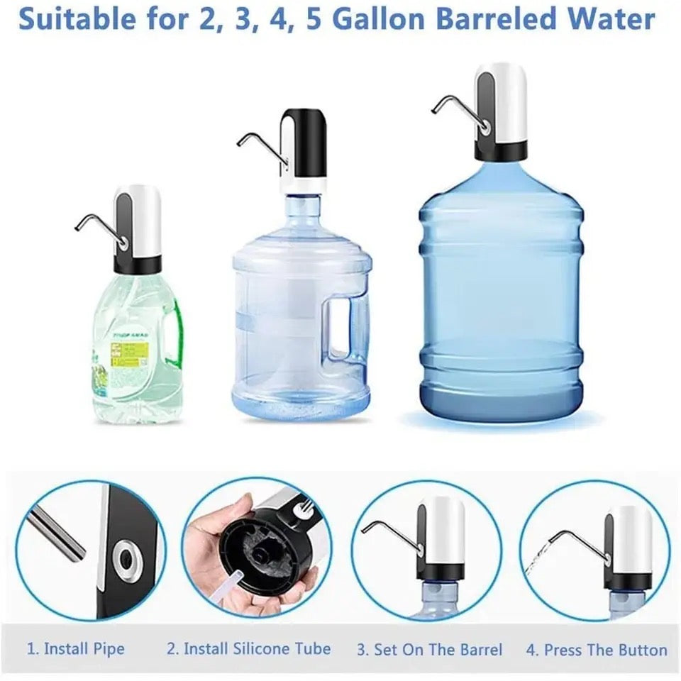 Electric USB Rechargeable Drinking Water Pump