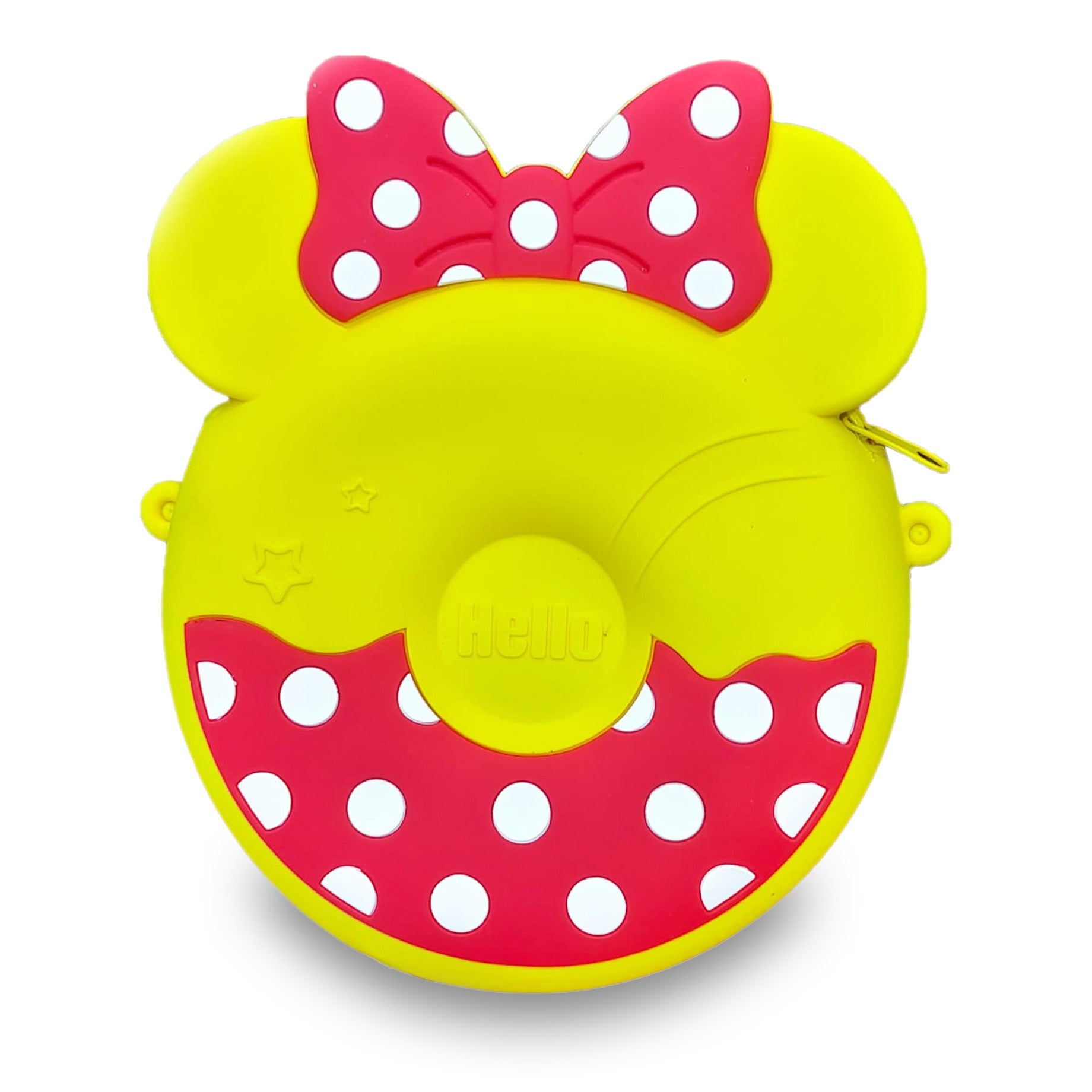 Mickey Mouse Donut Cute Silica Bag For Girls | Multicolour Mini Crossbody Sling Bag Zaappy