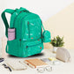 Buy 1 Get 1 Free | Multi Pockets Lightweight Waterproof Espiral Galaxy Backpack With Pencil Pouch Zaappy