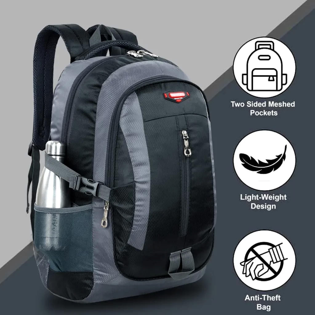 Buy 1 Get 1 Free | Large Capacity Waterproof Espiral Bag Traveling & Hiking Backpack