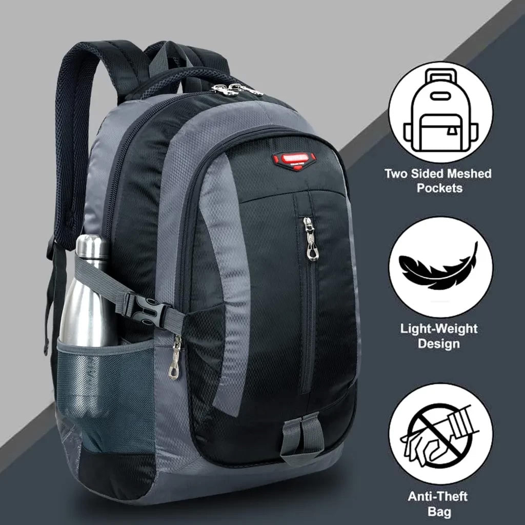 Buy 1 Get 1 Free | Large Capacity Waterproof Espiral Traveling & Hiking Backpack Zaappy