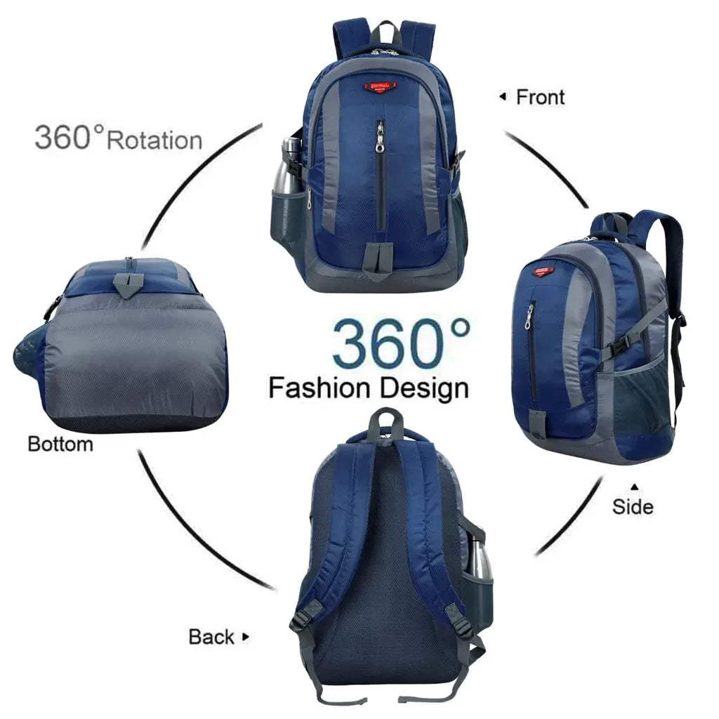 Buy 1 Get 1 Free | Large Capacity Waterproof Espiral Bag Traveling & Hiking Backpack