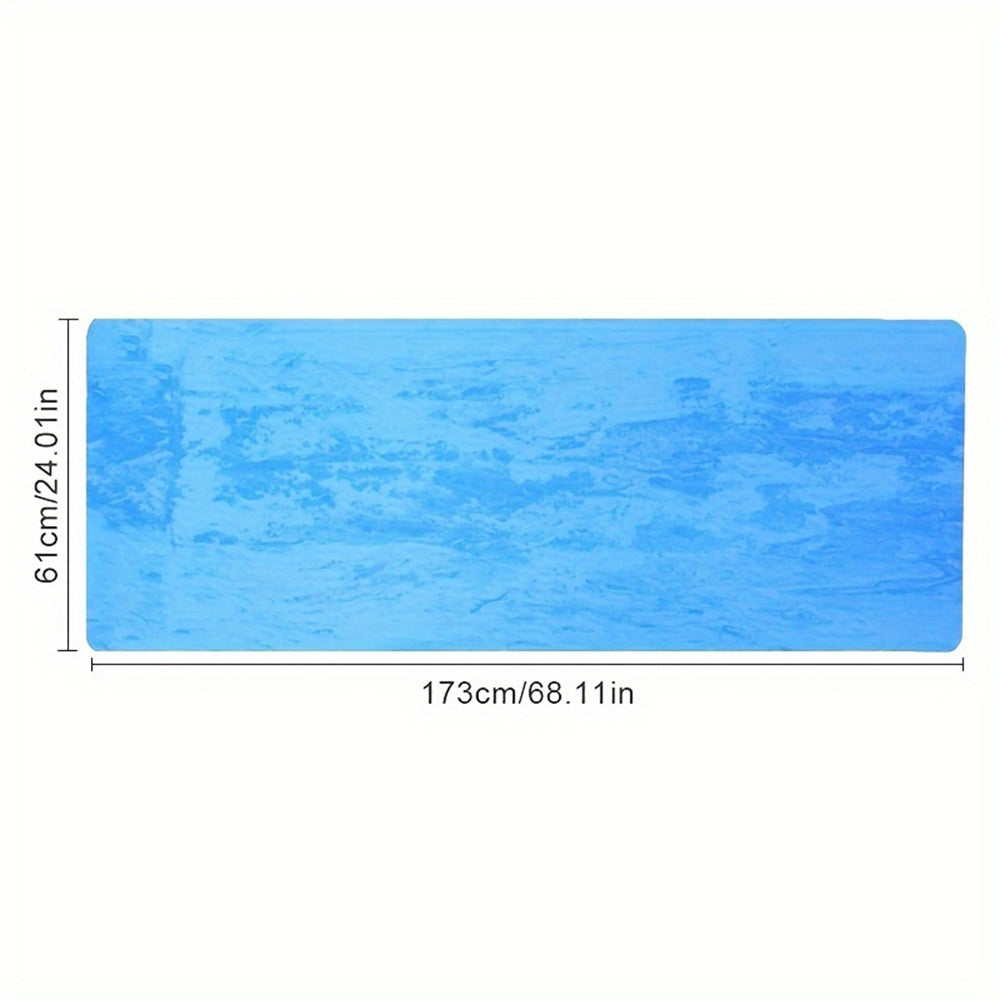 Eco-Friendly Camouflage Yoga Mat | Non-Slippery Exercise Mat for Home, Gym & Travel | Lightweight & Durable | 24x68cm