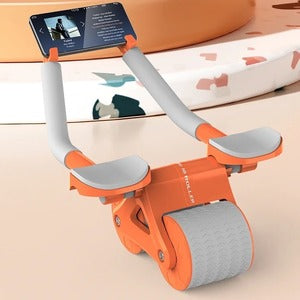 Elbow Support AB Roller | Automatic Rebound Abdominal Exercise Roller Wheel | Home Fitness Equipment