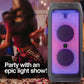 Engage High-Power Party Speakers EPS-1022, EPS-1222, EPS-1522 | 60W, 80W, 100W, 120W Audio Systems | Bluetooth, LED Lights, Wireless Mic & FM Radio
