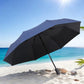 Fashion Portable 3-Folding Automatic Umbrella | Anti-UV Rain & Sun Parasol with Black Coating | Wind Resistant and Windproof | Luxury Design for Women & Men