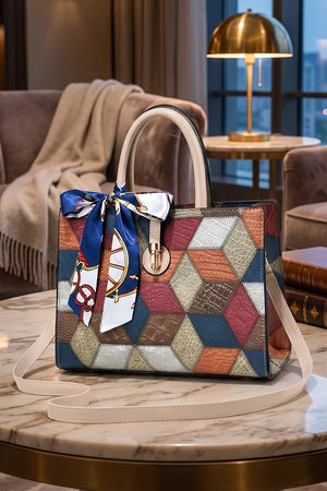 Fashion Women Printed Shoulder Bag | Trigon Tote Bag