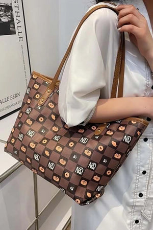 Fashionable Large Capacity Printed MQ Shoulder Bag For Women