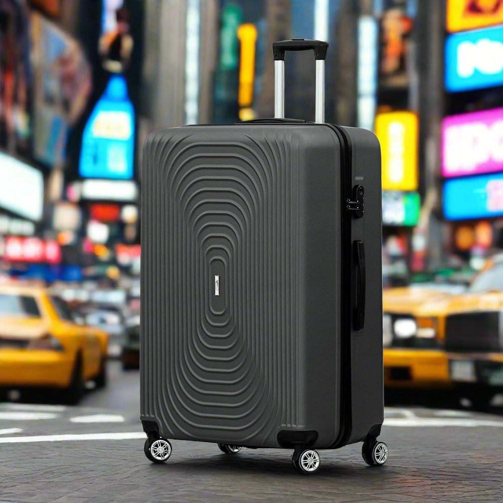 32 Inch Yinton Fashion ABS Lightweight Extra Large Checked Luggage with Spinner Wheels