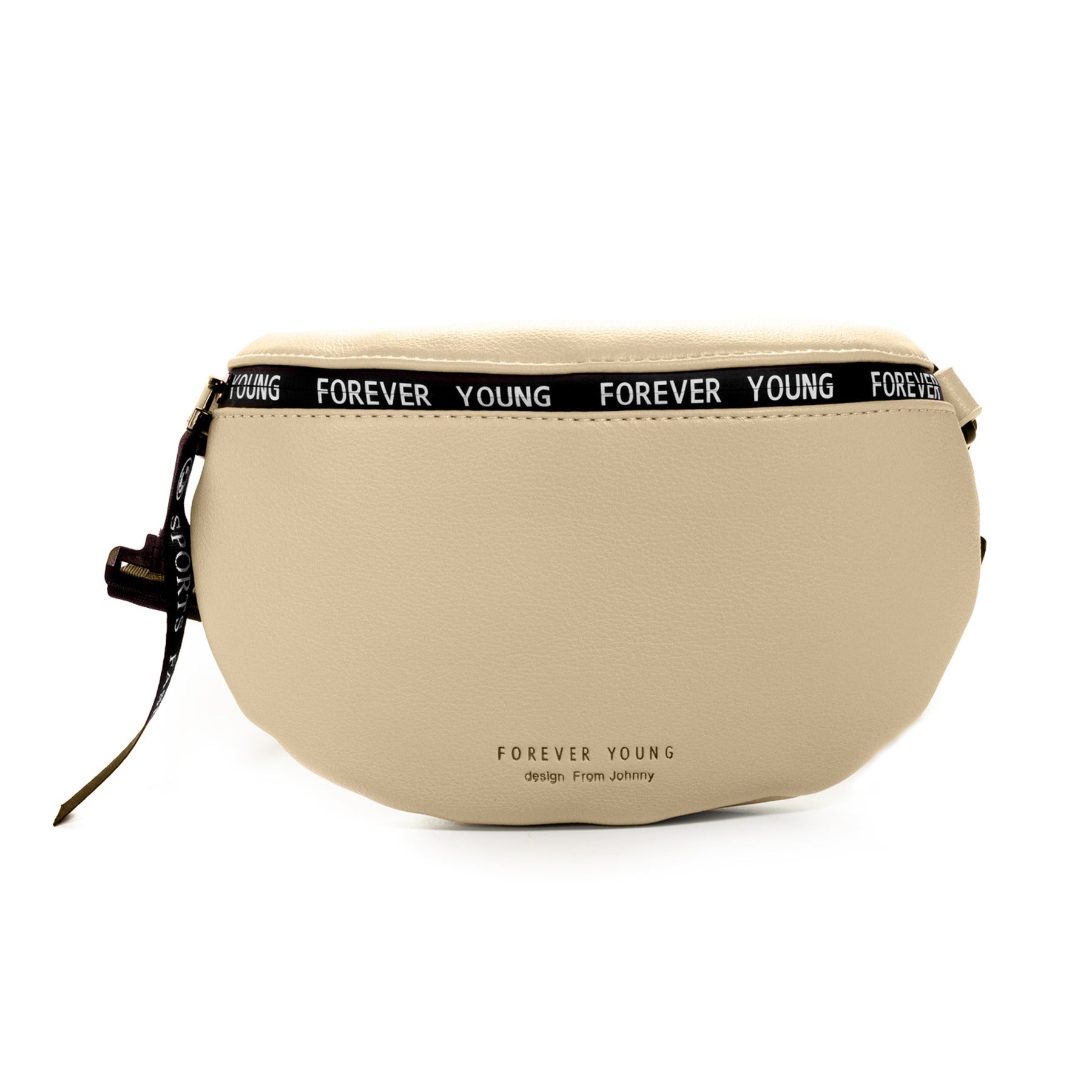 Stylish Forever Young PU Leather Waist Bag | Utility Belt Bag For Travel Purpose