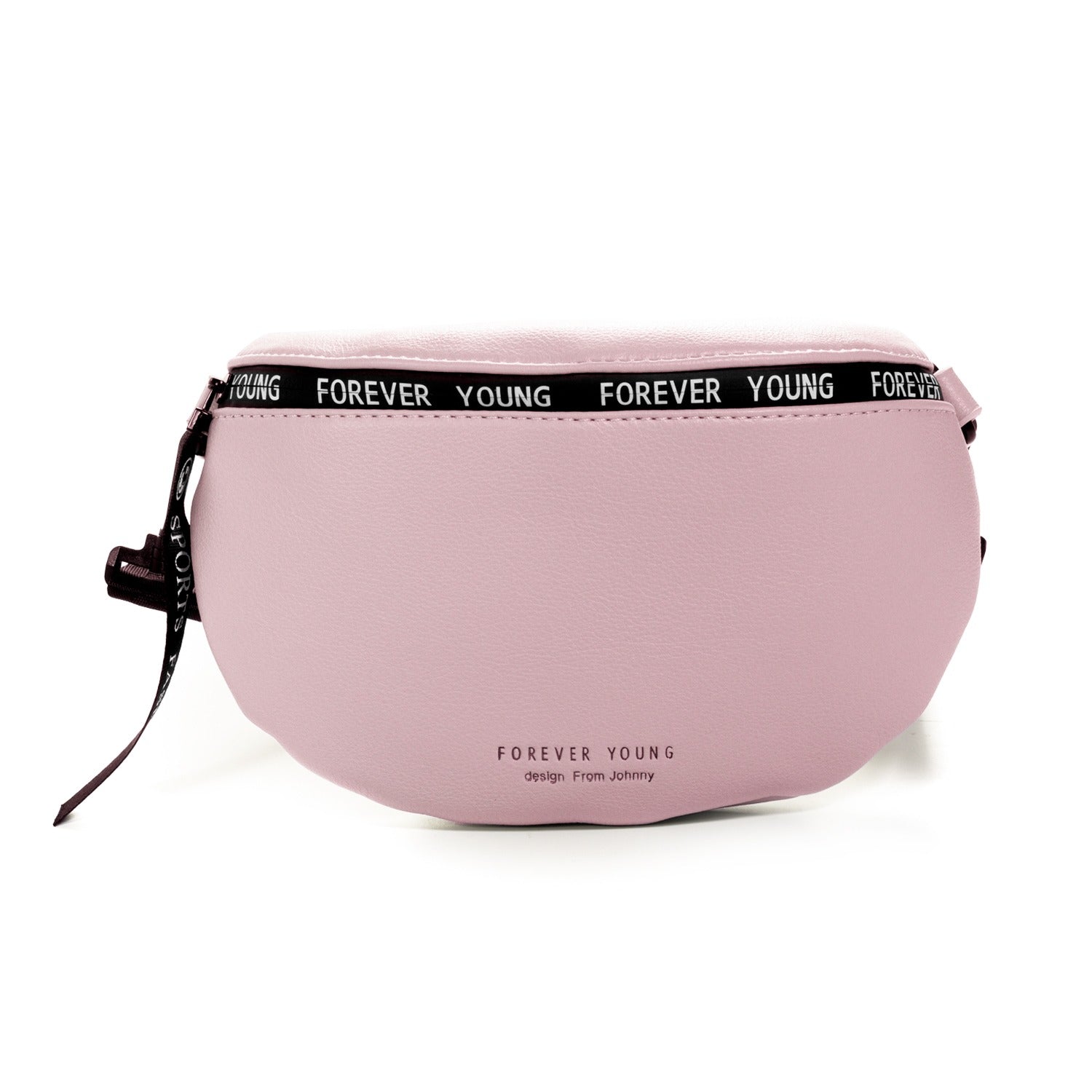 Stylish Forever Young PU Leather Waist Bag | Utility Belt Bag For Travel Purpose Zaappy