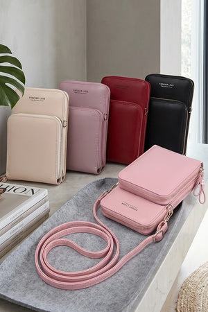 Forever Young Fashion 2 Zipper Sling Bag | Women Stylish Small sling Bag