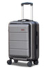 Front Opening ABS Business Airline Cabin Size Suitcase with Removable Spinner Wheels