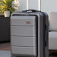 Front_Opening_Abs_Business_suitcase_stylish_grey