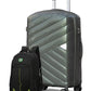Medium Size 24 Inch Luggage Bag Unbreakable AquaLite Glossy PP| Backpack Combo