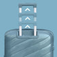 Medium Size 24 Inch Luggage Bag Unbreakable AquaLite Glossy PPBackpack Combo with telescopic handle