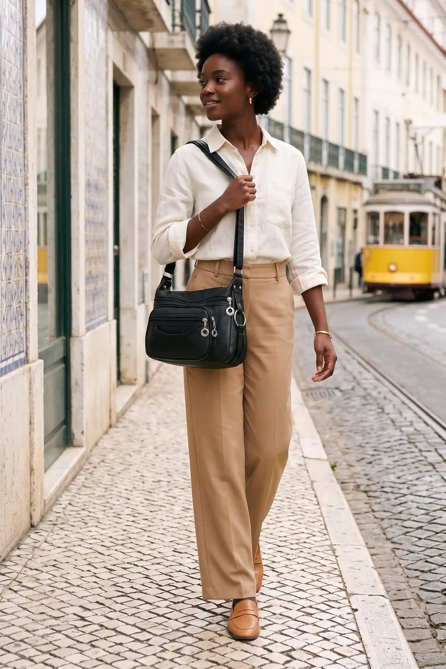 Multi Pockets Hobo Crossbody Bag For Women | Casual Waterproof Messenger Bag