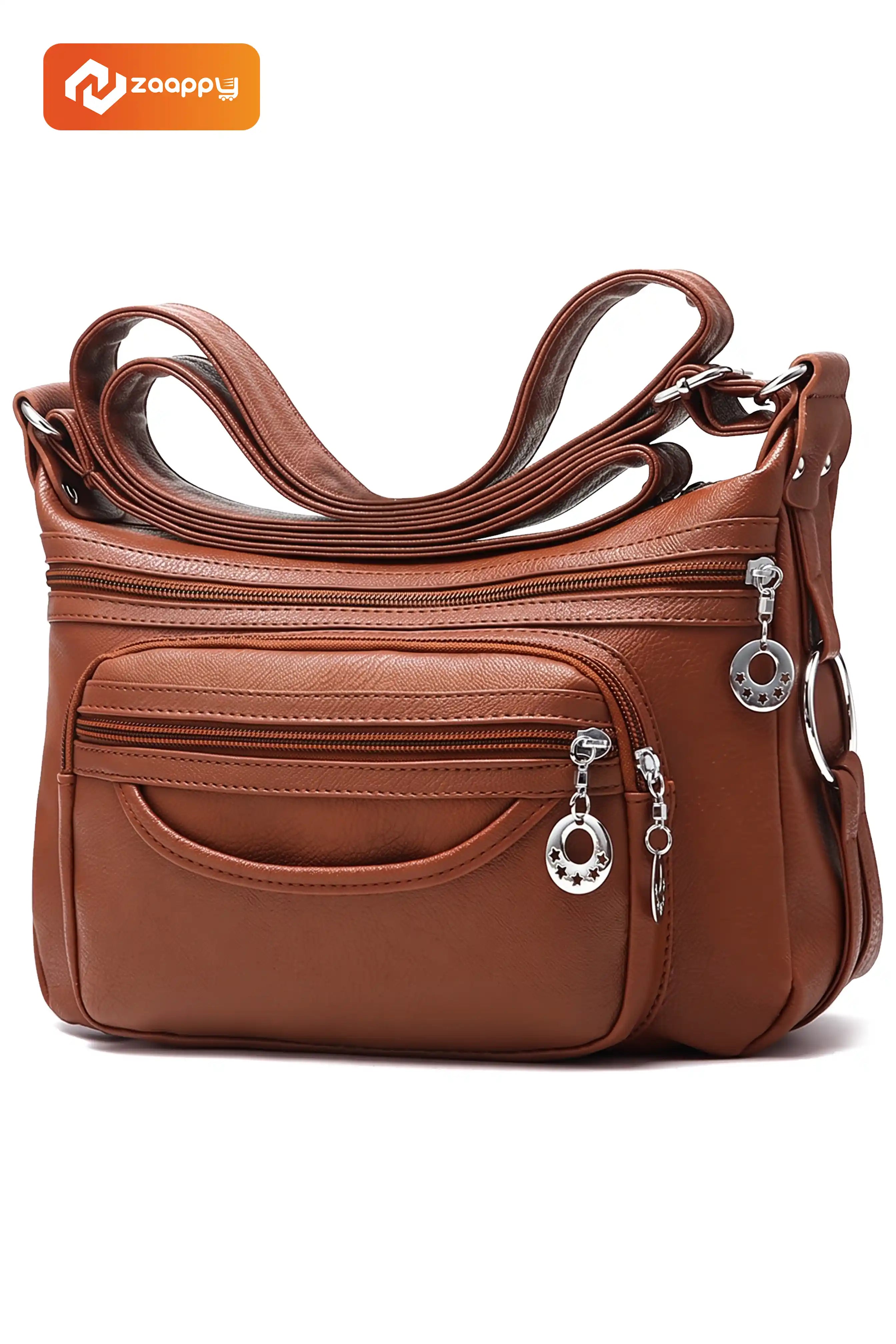 Multi Pockets Hobo Crossbody Bag For Women | Casual Waterproof Messenger Bag