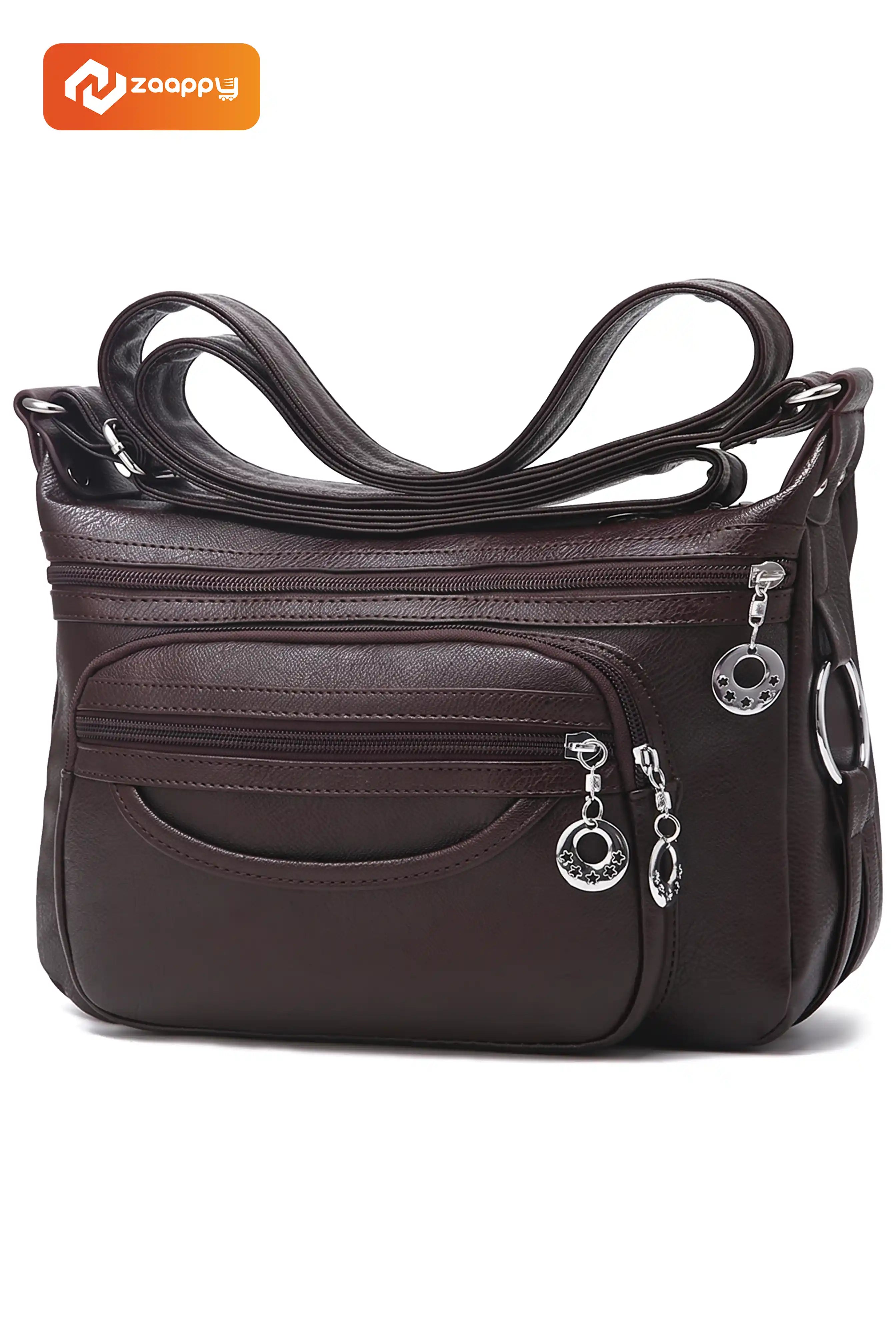 Multi Pockets Hobo Crossbody Bag For Women | Casual Waterproof Messenger Bag