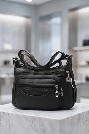Multi Pockets Hobo Crossbody Bag For Women | Casual Waterproof Messenger Bag